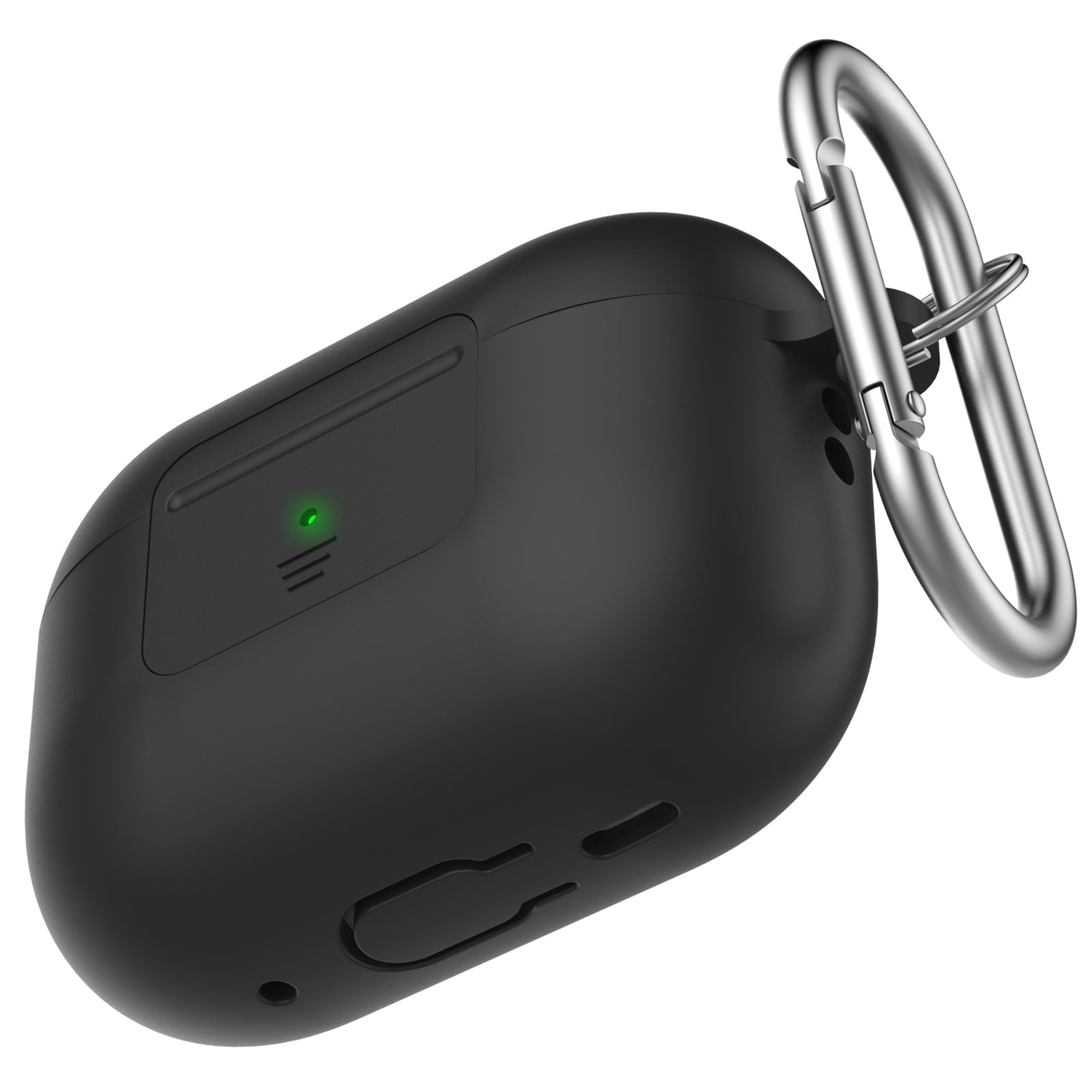 AHASTYLE WG108 Silicone Case for AirPods Pro 2 Case Cover Anti-Fall Integrated Bluetooth Headset Protector with Strap Hook AHASTYLE WG108 Silicone Case for AirPods Pro 2 Case Cover Anti-Fall Integrated Bluetooth Headset Protector with Strap Hook